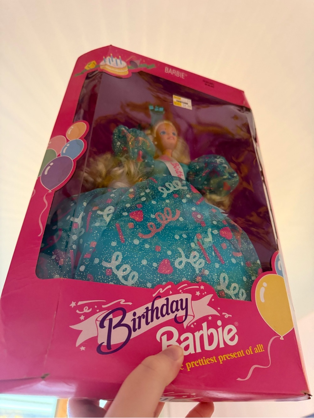 Barbie Birthday Doll in Turquoise Party Gown - Barbie